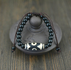 Tibeten Black Stone Bracelet