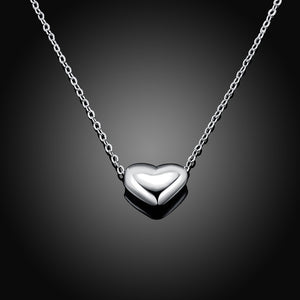 Heart Drop Necklace in 18K Gold Plated  Low Stock. Buy Now