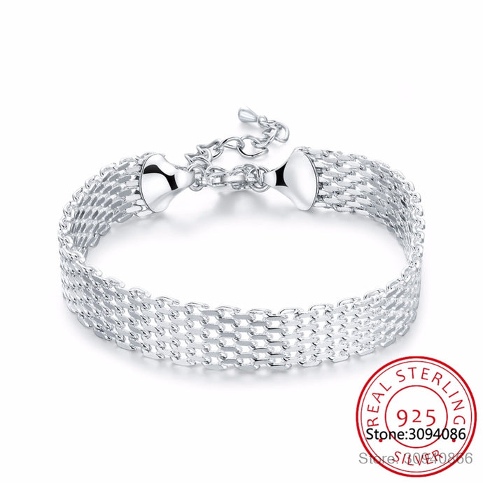 Womens  Bracelet 925 sterling silver fine jewelry